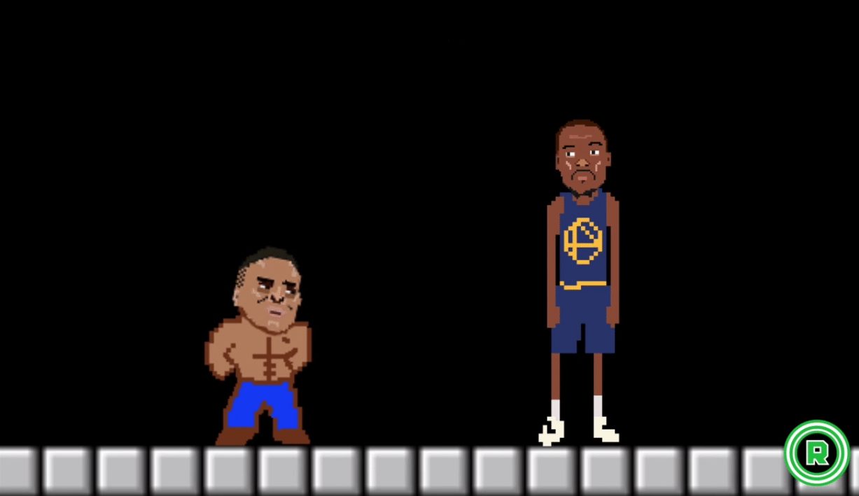 ¿Durant secuestrado? Flipa con Westbrook, KD y Curry en versión Super Mario (Vídeo)