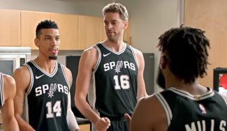 Los Spurs hacen el “primo” en su nuevo anuncio de TV: Pau, protagonista (Vídeo)