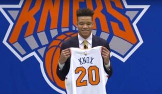 El consejo de Porzingis a Kevin Knox, el novato de los Knicks