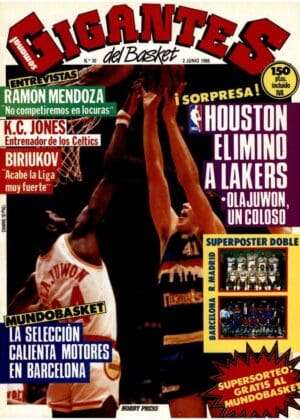 ¡Sorpresa! Houston eliminó a Lakers (Nº30 junio 1986)0