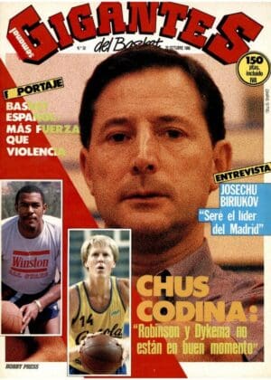 Chus Codina: «Robinson y Dykema no están en buen momento» (Nº50 octubre 1986)0