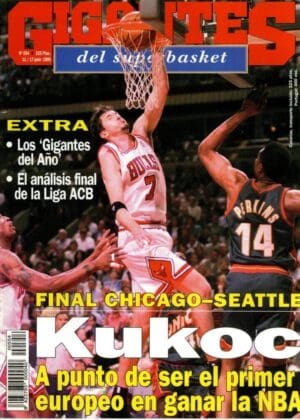 Kukoc a punto de ser el primer europeo en ganar la NBA (Nº554 junio 1996)0
