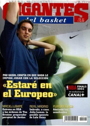 Pau Gasol: «Estaré en el Europeo» (Nº918 junio 2003)0
