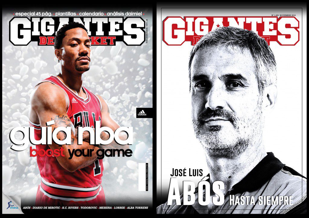 Ya a la venta la nueva Gigantes, con doble portada: Guía NBA y homenaje a Abós