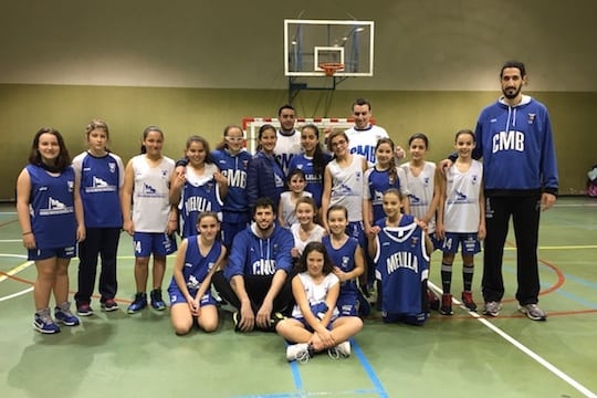 El minibasket femenino recibe la visita de Tsiaras y Gatell del Club Melilla Baloncesto