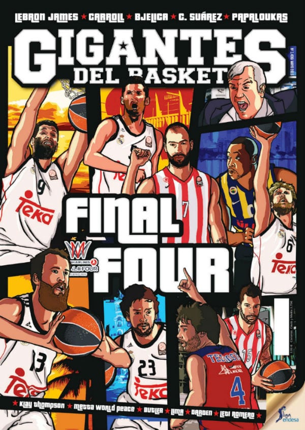 ¡Espectacular portada! La Final Four de Madrid, eje central de la Gigantes de mayo