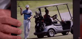 Stephen Curry sucumbe al trash talking de Obama… jugando al golf (Vídeo)