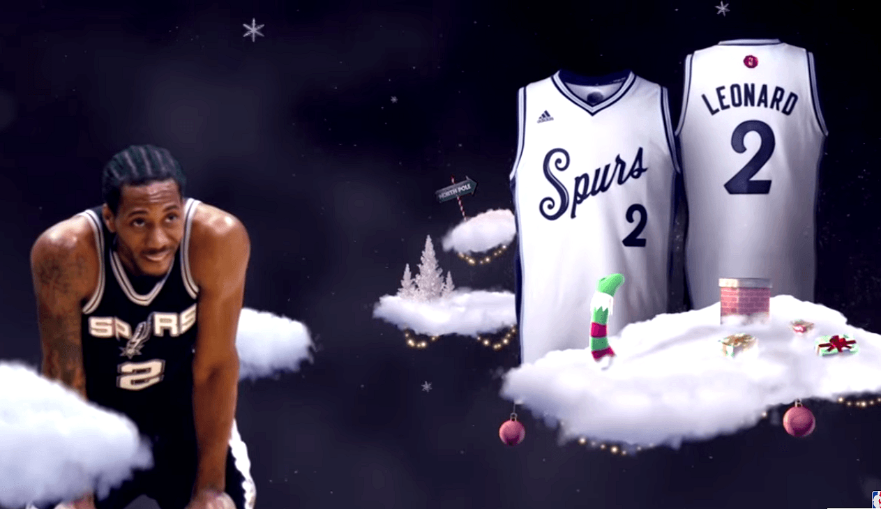 Ya es Navidad en la NBA: los cracks piden a Papa Noel las camisetas especiales (Vídeo)
