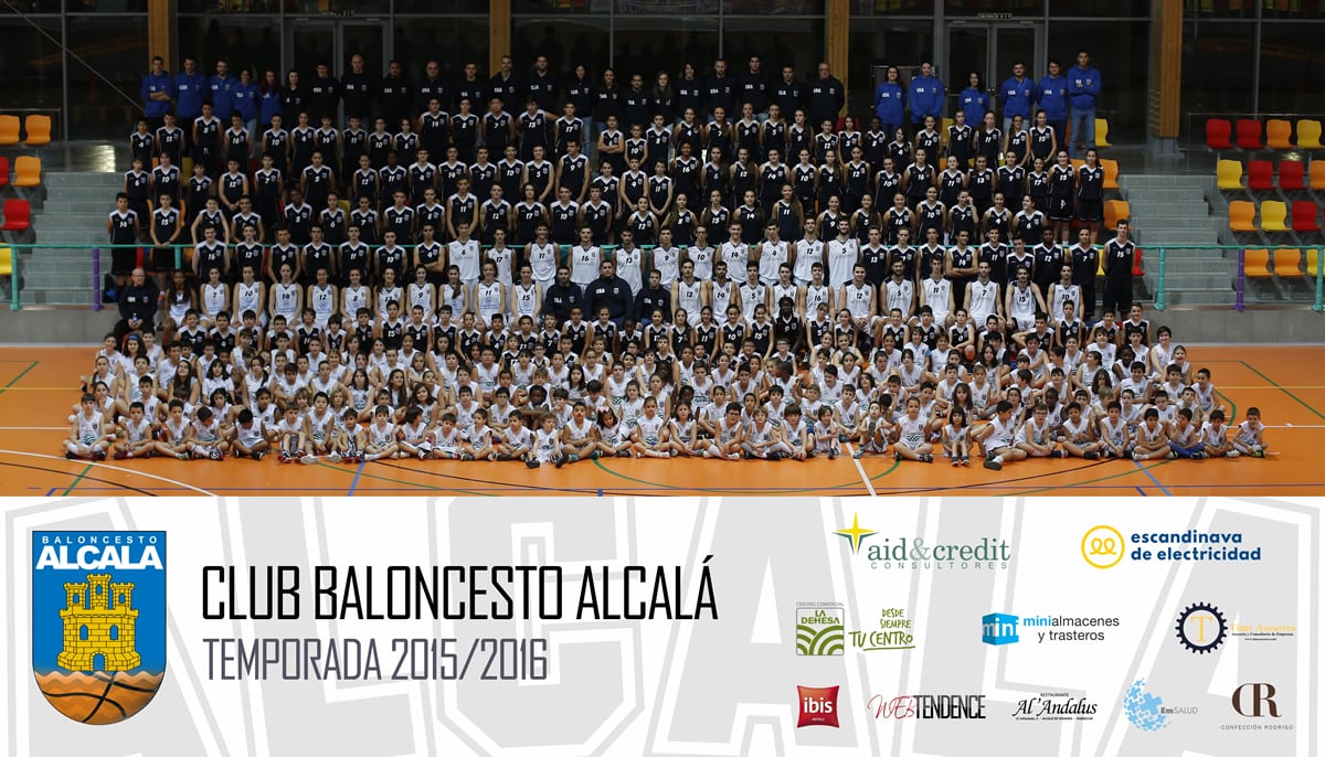 Presentación espectacular del Baloncesto Alcalá en el Polideportivo Espartales (Galería)