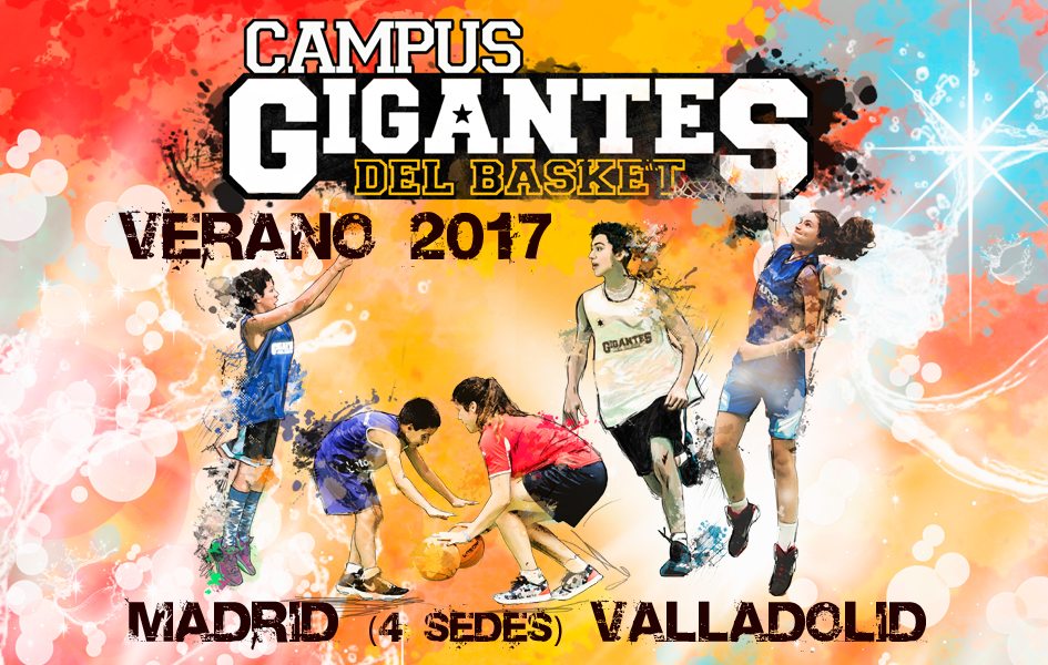 V edición del Campus Gigantes del Basket Verano 2017. ¡Abierto el plazo de inscripción!
