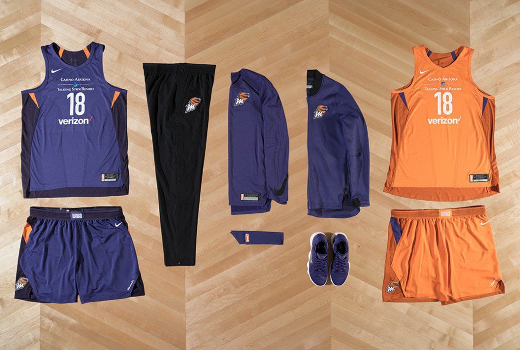 La WNBA hace oficiales los nuevos uniformes para la próxima temporada