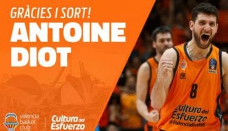 Valencia dice adiós a Antoine Diot tras cuatro años en la Fonteta