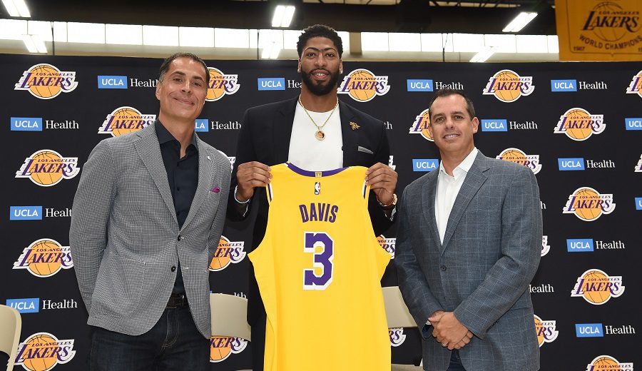Nuevas generaciones: Davis supo por Instagram que jugaría en los Lakers