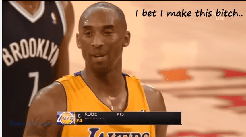 2012 y un histórico ‘trashtalking’ con mucho dinero de por medio. Kobe fue el protagonista… (Vídeo)