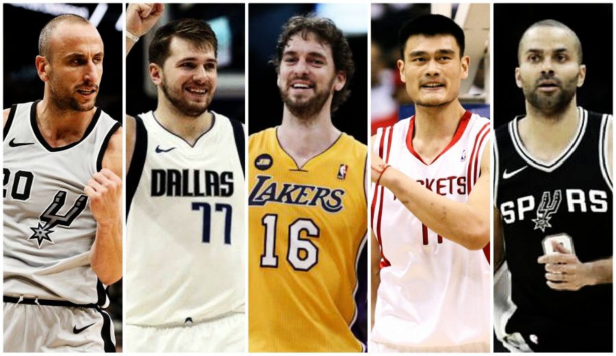 Jugadores internacionales NBA: el mejor, país por país