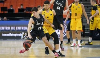 Así se ha dejado notar Miguel Ruiz, de 18 años, con el RETAbet Bilbao Basket en la Fase Final de la Liga Endesa