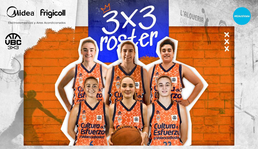 Valencia Basket desvela su equipo femenino de 3×3. Conoce a las integrantes
