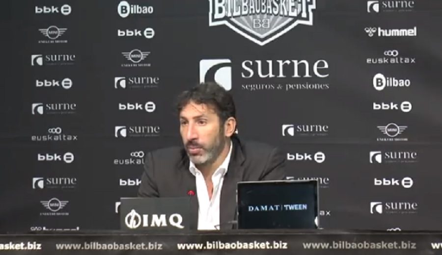 Las palabras de Álex Mumbrú tras el 0-4 de Bilbao Basket en el arranque de temporada
