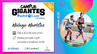 Vuelve el Campus Gigantes Basket Lover en Maristas Málaga