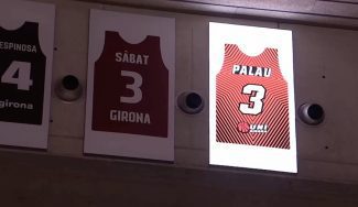 Spar Girona retira el dorsal de Laia Palau. Así ha sido la bonita ceremonia