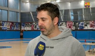 «Confiamos en el entrenador y los jugadores». Navarro habla tras la eliminación copera del Barça