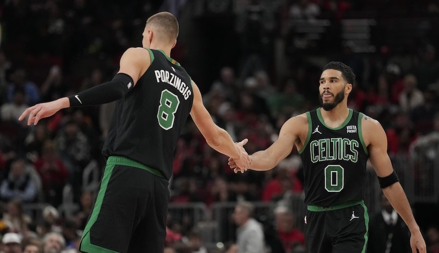 Alarma en los Celtics ante la lesión de Kristaps Porzingis ante los Heat